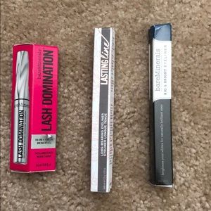 Bare minerals mascara and 2 eyeliners